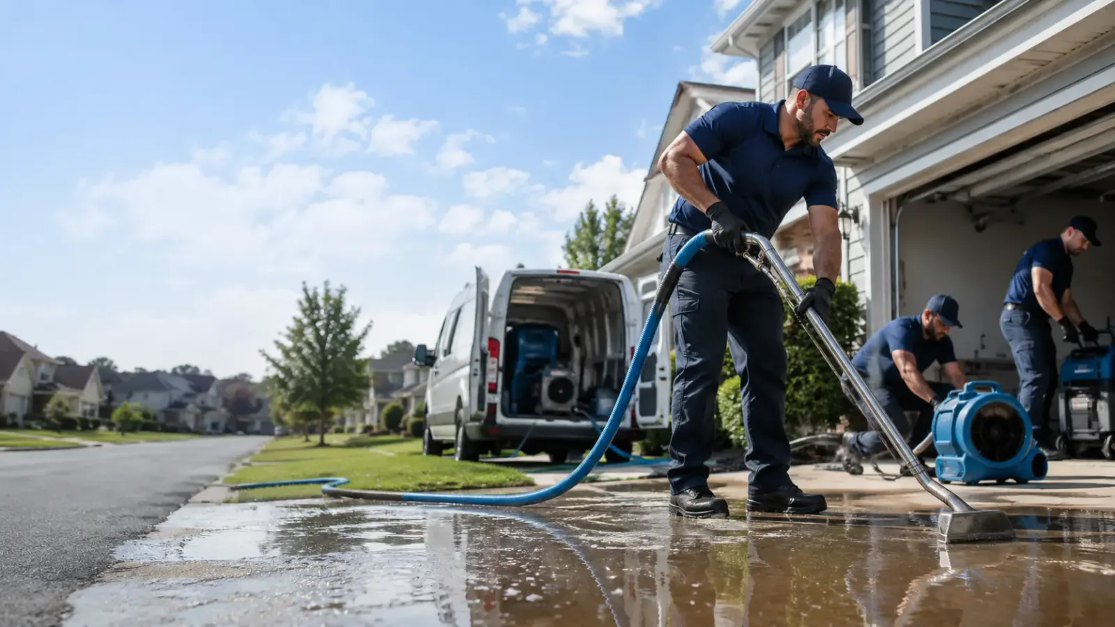 Flood Damage Restoration in Queen Anne, MD